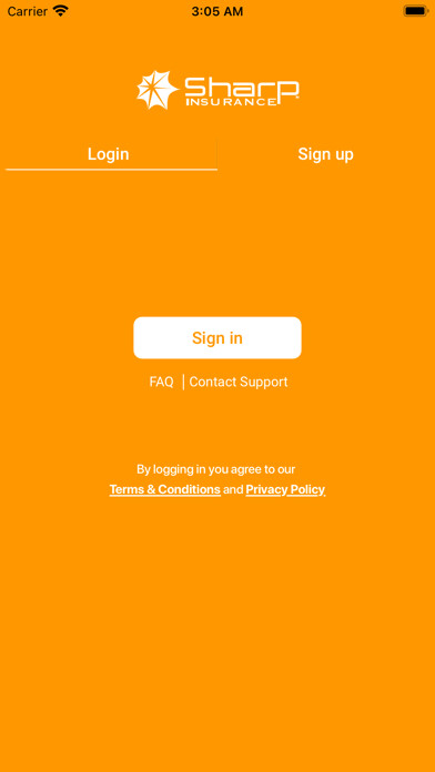 Emulate iPhone app mySharp by Sharp Insurance using MyAndroid Emulate iPhone app mySharp by Sharp Insurance using MyAndroid