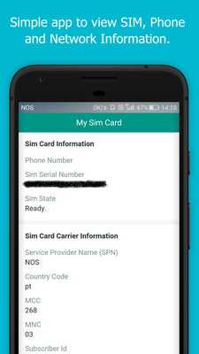 Emulate Android APK My Sim Card