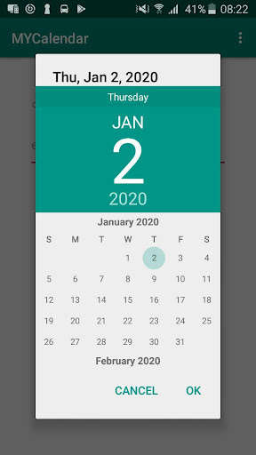Run android online APK MySimpleCalendar from MyAndroid or emulate MySimpleCalendar using MyAndroid