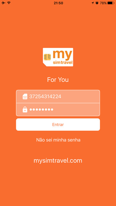 Emulate iPhone app mysimtravel FORYOU using MyAndroid Emulate iPhone app mysimtravel FORYOU using MyAndroid