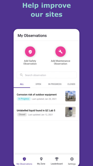 Emulate iPhone app MySite Observation Reporting using MyAndroid Emulate iPhone app MySite Observation Reporting using MyAndroid