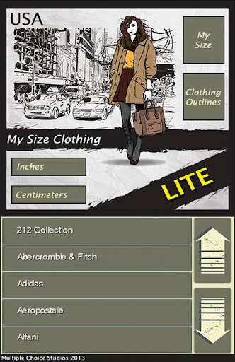 Run android online APK My Size Clothing Lite from MyAndroid or emulate My Size Clothing Lite using MyAndroid
