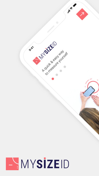 Emulate iPhone app MySizeID - Measure Perfect Fit using MyAndroid