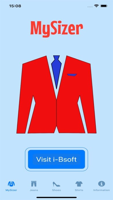 Emulate iPhone app MySizer using MyAndroid Emulate iPhone app MySizer using MyAndroid