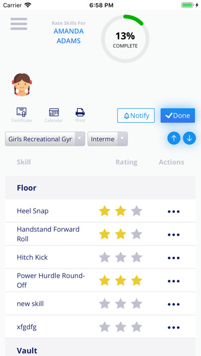 Emulate iPhone app MySkillChart using MyAndroid Emulate iPhone app MySkillChart using MyAndroid