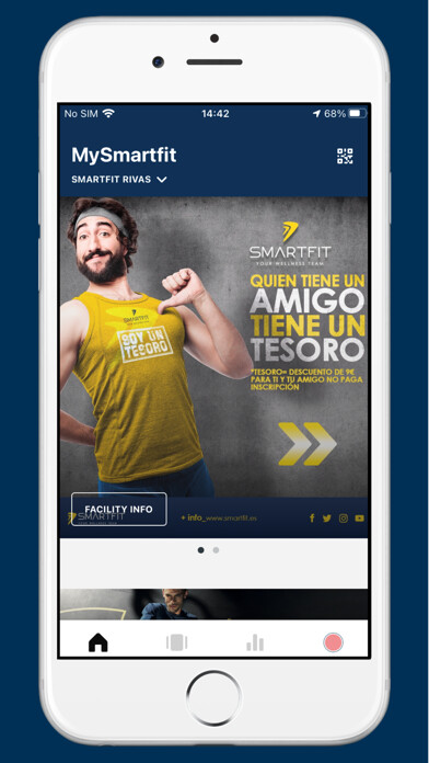 Emulate iPhone app MySmartfit using MyAndroid Emulate iPhone app MySmartfit using MyAndroid