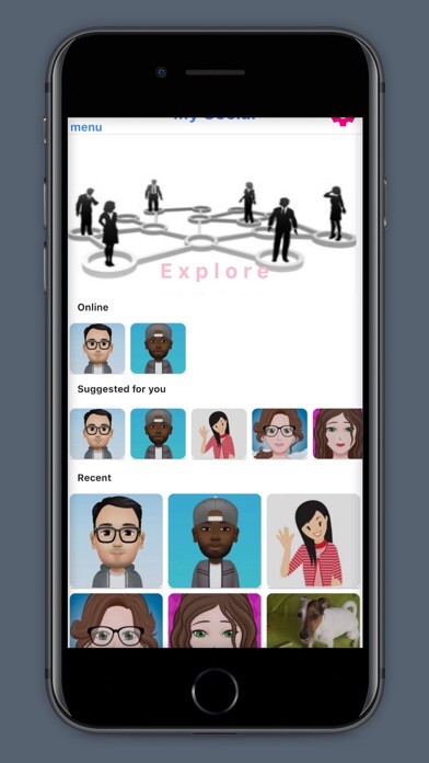 Emulate iPhone app My Social Flutter using MyAndroid Emulate iPhone app My Social Flutter using MyAndroid