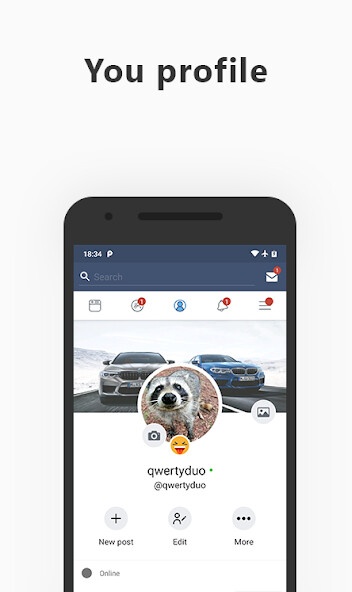 Run android online APK My Social Network from MyAndroid or emulate My Social Network using MyAndroid