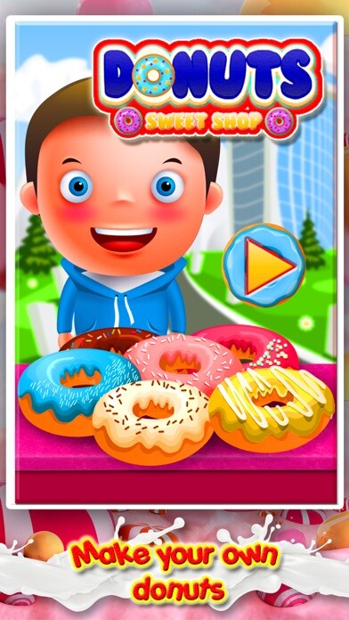 Emulate iPhone app My Special Donut Maker Sweet Donut Game using MyAndroid
