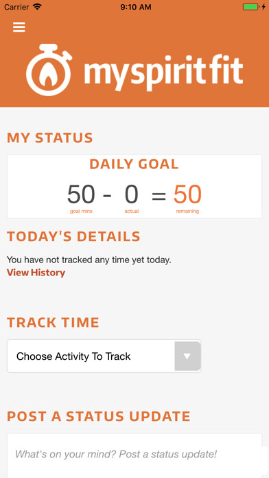 Emulate iPhone app MySpiritFit using MyAndroid Emulate iPhone app MySpiritFit using MyAndroid