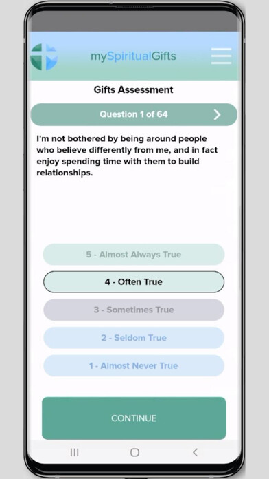 Emulate iPhone app mySpiritualGifts using MyAndroid Emulate iPhone app mySpiritualGifts using MyAndroid