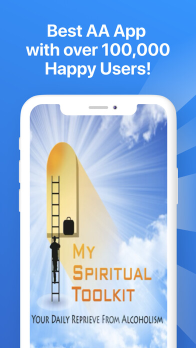 Emulate iPhone app My Spiritual Toolkit AA Steps using MyAndroid