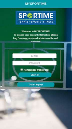 Emulate Android APK MySportime Emulate Android APK MySportime