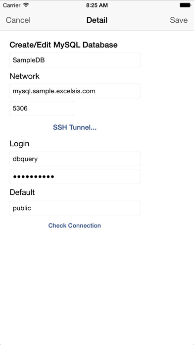 Emulate iPhone app MySQL QueryDB Client using MyAndroid Emulate iPhone app MySQL QueryDB Client using MyAndroid