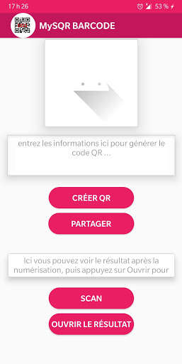 Run android online APK MYSQR, Lector codigos de barra y QR from MyAndroid or emulate MYSQR, Lector codigos de barra y QR using MyAndroid