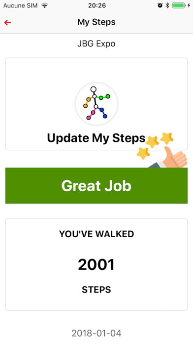 Emulate iPhone app MyStepTracker using MyAndroid Emulate iPhone app MyStepTracker using MyAndroid