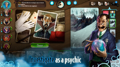 Emulate iPhone app Mysterium: A Psychic Clue Game using MyAndroid