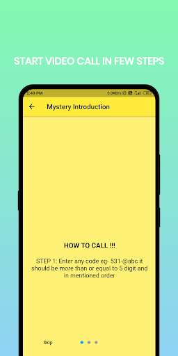 Run android online APK Mystery -An Anonymous Video Calling App from MyAndroid or emulate Mystery -An Anonymous Video Calling App using MyAndroid