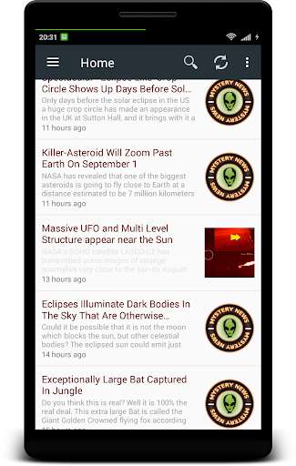 Run android online APK Mystery news from MyAndroid or emulate Mystery news using MyAndroid