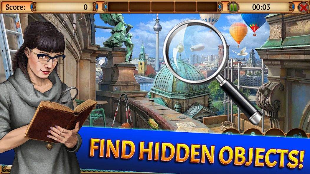 Run android online APK Mystery Society: Hidden Object from MyAndroid or emulate Mystery Society: Hidden Object using MyAndroid