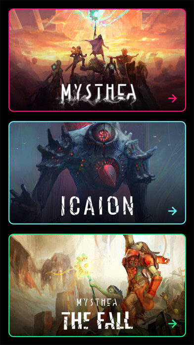 Emulate iPhone app Mysthea Icaion Universe using MyAndroid