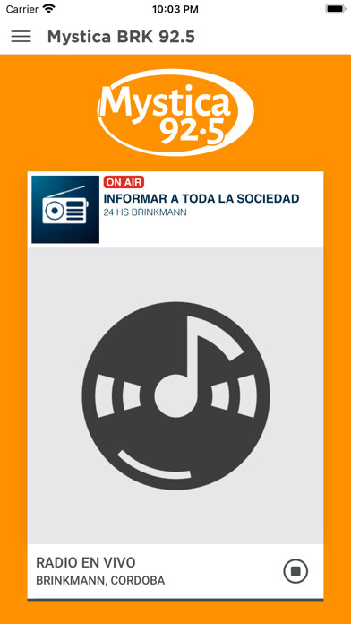 Emulate iPhone app Mystica BRK 92.5 using MyAndroid Emulate iPhone app Mystica BRK 92.5 using MyAndroid