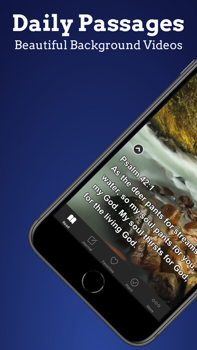 Emulate iPhone app MyStory - Daily Inspirations using MyAndroid