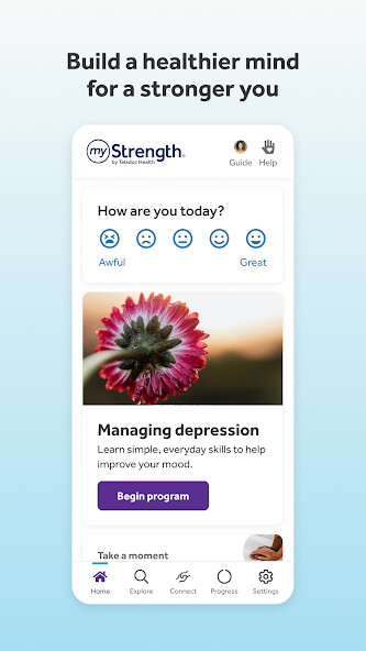 Emulate iPhone app myStrength by Teladoc Health using MyAndroid Emulate iPhone app myStrength by Teladoc Health using MyAndroid