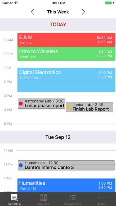 Emulate iPhone app My Student Planner using MyAndroid Emulate iPhone app My Student Planner using MyAndroid