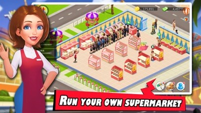 Emulate iPhone app My Supermarket Story: Shopping using MyAndroid