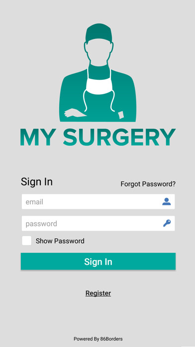 Emulate iPhone app My-Surgery using MyAndroid Emulate iPhone app My-Surgery using MyAndroid