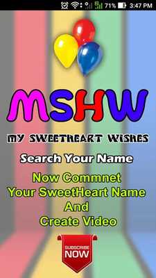 Emulate Android APK My SweetHeart Wishes Emulate Android APK My SweetHeart Wishes