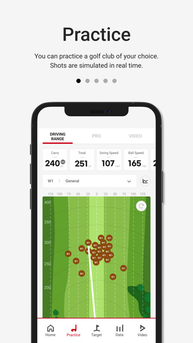 Emulate iPhone app MySwingCaddie using MyAndroid