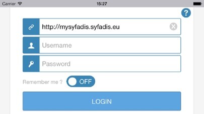 Emulate iPhone app MySyfadis using MyAndroid