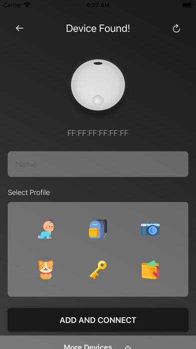 Emulate iPhone app My TAG - ANS using MyAndroid
