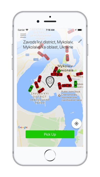 Emulate iPhone app myTAKSI using MyAndroid