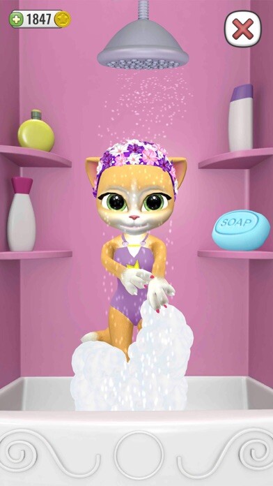 Emulate iPhone app My Talking Cat Emma using MyAndroid