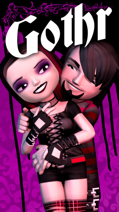 Emulate iPhone app My Talking Goth Lite using MyAndroid Emulate iPhone app My Talking Goth Lite using MyAndroid