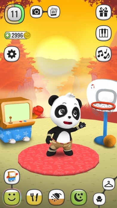Emulate iPhone app My Talking Panda - Virtual Pet using MyAndroid Emulate iPhone app My Talking Panda - Virtual Pet using MyAndroid
