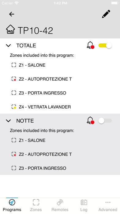 Emulate iPhone app myTecnoalarm TCS using MyAndroid Emulate iPhone app myTecnoalarm TCS using MyAndroid