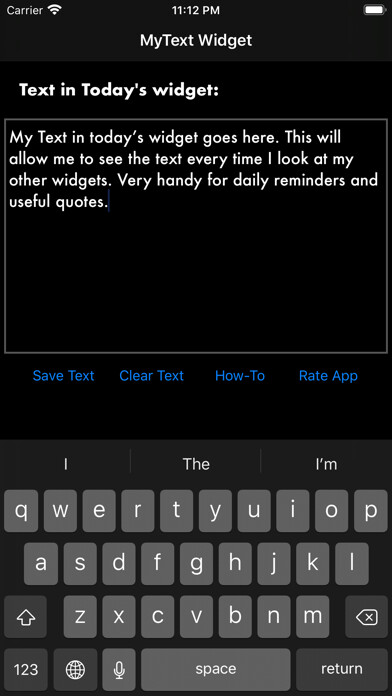 Emulate iPhone app MyText Widget using MyAndroid Emulate iPhone app MyText Widget using MyAndroid