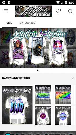 Run android online APK Mythic Airbrush from MyAndroid or emulate Mythic Airbrush using MyAndroid