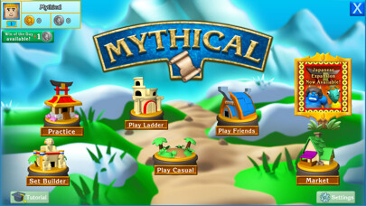 Emulate iPhone app Mythical using MyAndroid