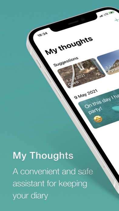 Emulate iPhone app My thoughts - Cute diary using MyAndroid Emulate iPhone app My thoughts - Cute diary using MyAndroid