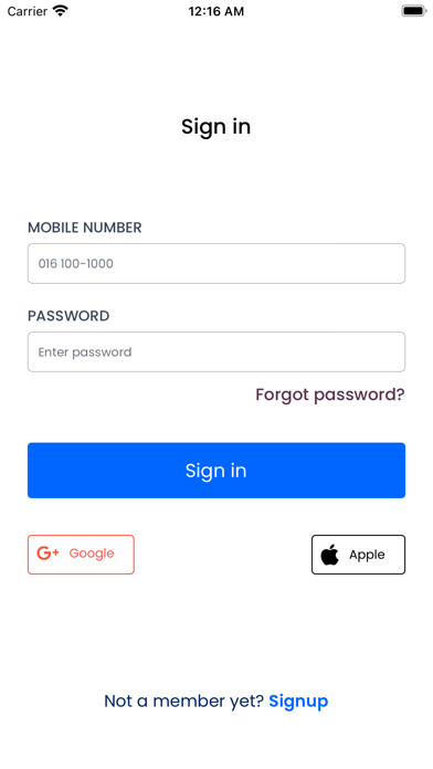 Emulate iPhone app My Ticket Attorney using MyAndroid