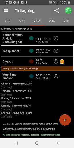 Run android online APK My Time Tracker from MyAndroid or emulate My Time Tracker using MyAndroid