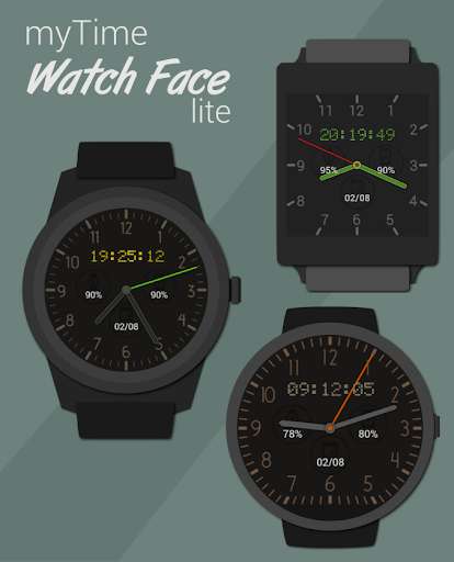 Emulate Android APK myTime Watch Face Lite