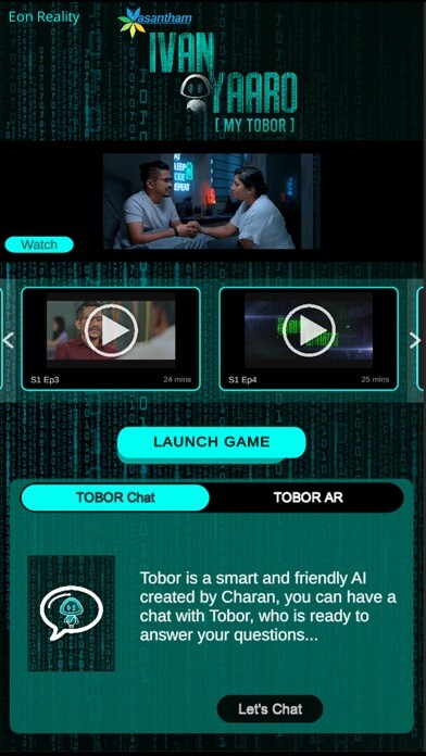 Emulate iPhone app MyTobor using MyAndroid
