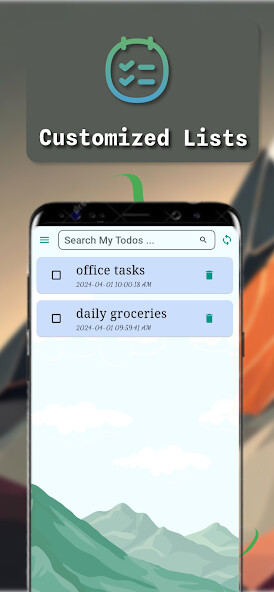 Run android online APK My TODO list from MyAndroid or emulate My TODO list using MyAndroid