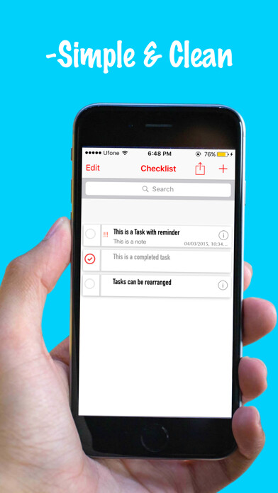 Emulate iPhone app My Todo Task - CheckList using MyAndroid Emulate iPhone app My Todo Task - CheckList using MyAndroid